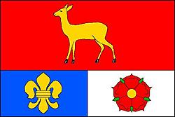 Vlajka obce Srnín
